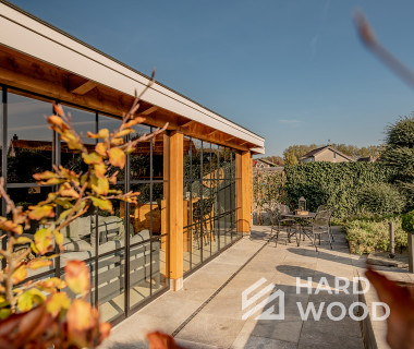 Застекленная беседка для дачи №26 - фото 1484